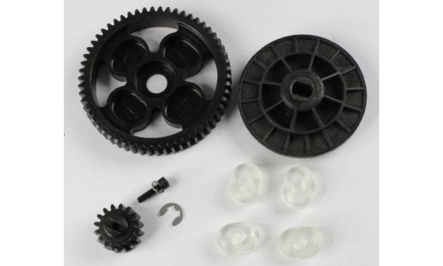 Metal Gear Set 19/55T - Standard Pinion | Rovan Sports